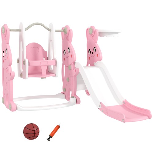 Rabbit themed playground - rabbit, set
