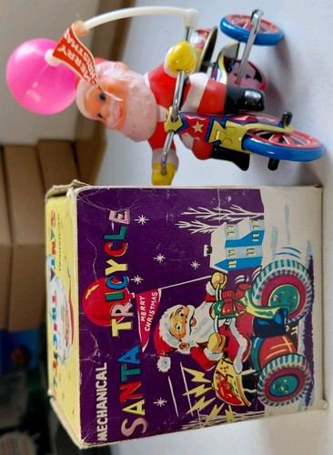Vintage rare mecanicle - mecanicle, santa