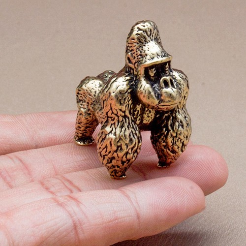 Miniature gorilla sculpture - miniature,