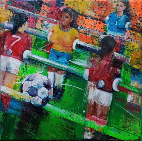 Original oil and - , acrylic