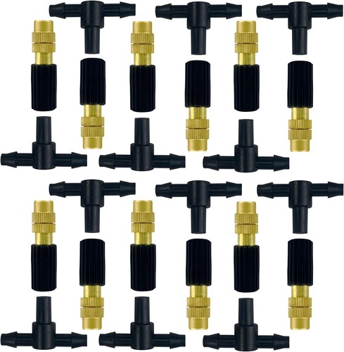 12pcs adjustable brass misting - 12pcs,