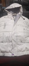 Puffa jacket   L white