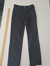Mens Jeans Asos Size 28W 32L Black Zip Fly 355