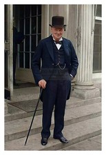 WINSTON CHURCHILL AT THE WHITE