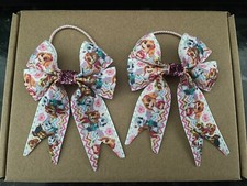 PAW PATROL THEME DOGS - hair bow bobbles (2) HANDMADE girls hair accessories
