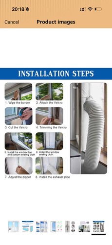 Airlock portable window - portable, ac