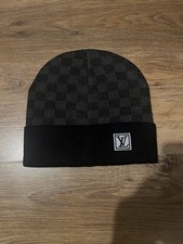 Louis Vuitton Néo Petit Damier Beanie Dark Grey