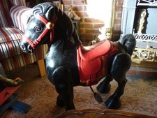 Vintage 1950,s MOBO BRONCO RIDE-ON-HORSE