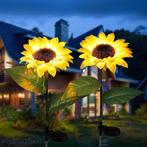 Solar powered flower - solar,