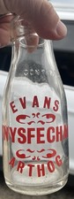 Nice Evans Arthog 1950’s Half Pint Milk Bottle