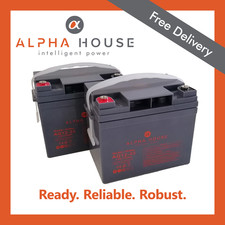 AG12-33(12V 33AH) - PAIR OF MOBILITY SCOOTER BATTERIES - 2 x 12v 33AH AGM+GEL