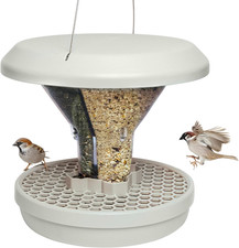 Smart Bird Feeder Davos - Hanging No Mess Station - Rat and Mouse Proof - Seed T