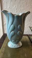 Maling Lustre  Vase Teal Turquoise Art Deco 1920’s