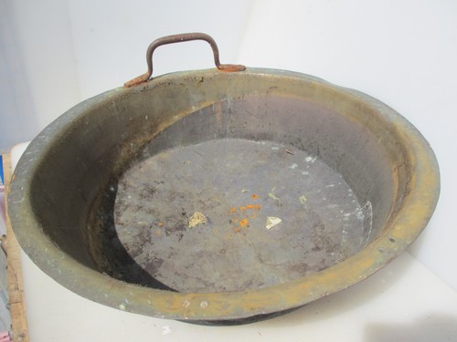 Victorian brass cooking - victorian, pot