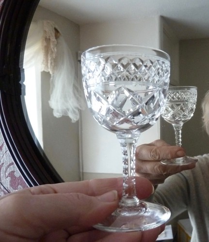 12x antique stuart crystal - stuart,