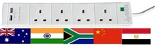 Travel adaptor worldwide - travel, uk