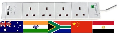 Travel adaptor worldwide - uk,