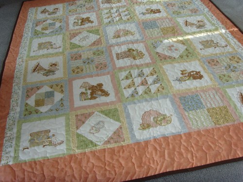 Handmade patchwork quilted - patchwork,