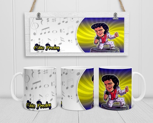 Elvis presley cartoon - elvis,