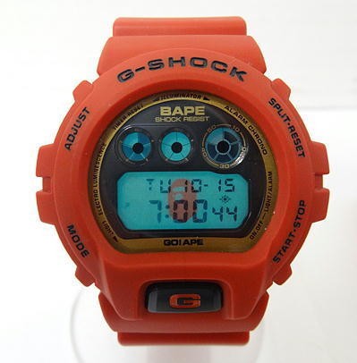 Shock bathing ape - g-shock,