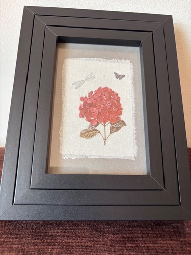 Black nesting frame flower - black,