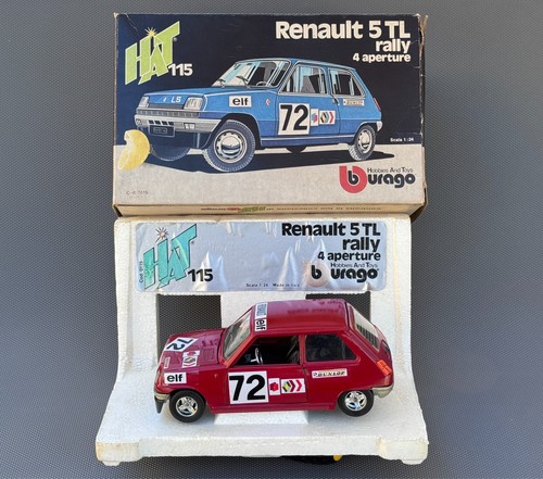 Bburago hat renault rally - hat,