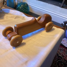 Vintage Wooden Car Toy Model