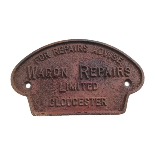 Railwayana wagon repairs - wagon,