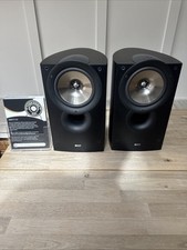 KEF IQ30 Speakers Standmount Bookshelf Hifi Immaculate Condition - Black - YORK
