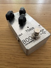 Boo Instruments TS808 Overdrive Pedal (Tubescreamer Clone)