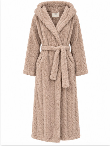 Jaquard neutral long - m&s,