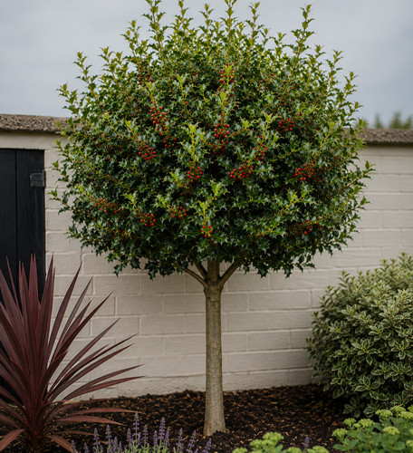 Holly evergreen shrub 9cm - shrub,