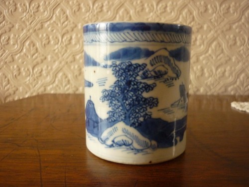 Antique chinese export - export, blue