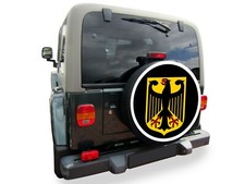 Crest Spare Wheel Cover Jeep Wrangler YJ TJ Suzuki Grand Vitara Toyota RAV4 72x28