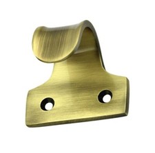Sash Window Handle, Lift or Pull in Antique Brass XL130