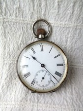 ANTIQUE MENS, SWISS SILVER 935