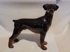 Large Coopercraft Doberman Dog Figure Ornament