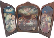 L.M. Roth Triptych "The Miracle of Christmas" Bradford Exchange (WG26)
