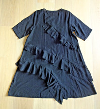 NESLAY PARIS BLACK FRILL DRESS