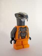 Rare LEGO Ninjago Chokun snake mini figure Minifigure njo056 from Sets 9450 9591