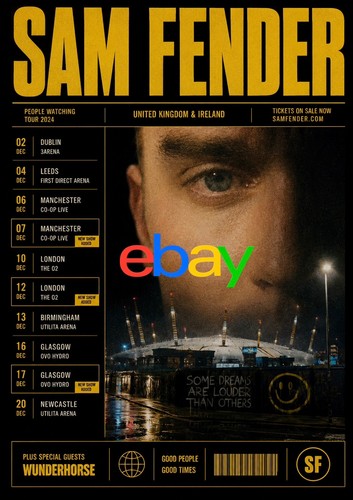 Sam fender irelnd tour 2024 - irelnd,