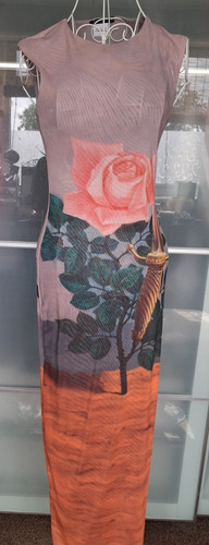 Zara rene magritte maxi dress - zara,