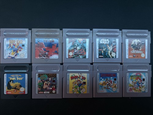 Nintendo game boy games job - nintendo, games.