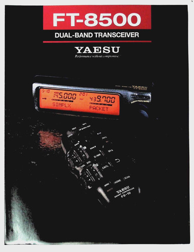 Yaesu 8500 dual band - yaesu,