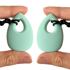 Tear Drop Teardrop Pendant Chew Necklace Chewy Sensory Chewelry Kids Autism ADHD