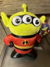 Disney Alien Remix Plush Soft Toy Mr Incredible Pixar Toy Story Cartoon Stuffed