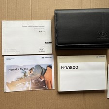 HYUNDAI H-1 i800 HANDBOOK OWNERS MANUAL  BOOK 2018-2020 