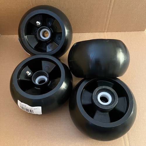 Anti scalp mower deck wheel - 4x,