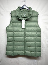 M&S womens/ladies feather & down puffer gilet with pouch size 14 new with tag