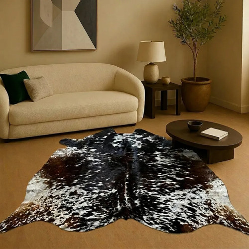 Cowhide rug large - rug, cow
